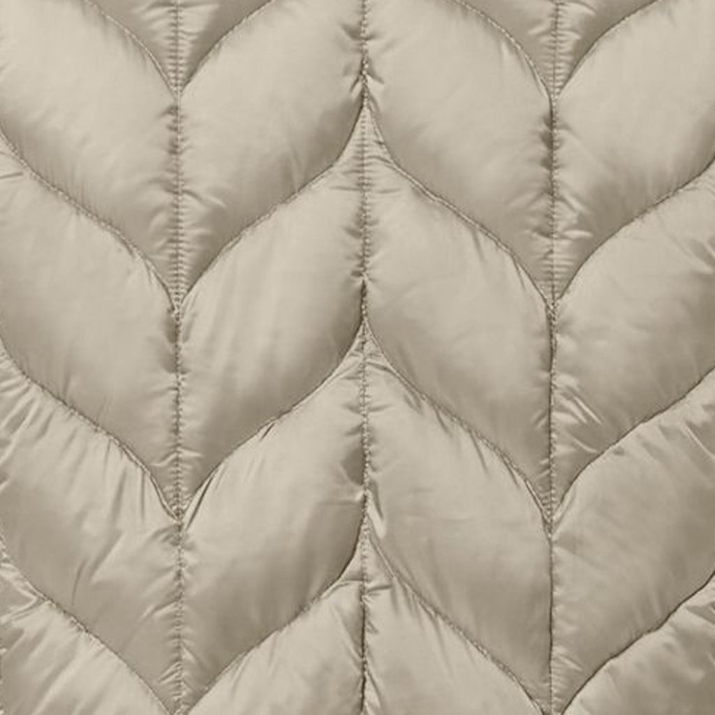 Giacca imbottita trapuntata Save The Duck Lorette, colore Beige sabbia (Shore Beige), immagine 6 di 6