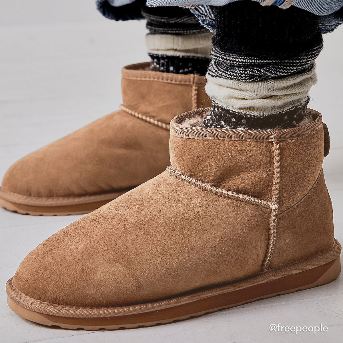 Stivaletto EMU Australia Stinger Micro in montone australiano, colore Camel, immagine 3 di 8