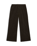 Aspesi pantaloni ampi in velluto a coste con elastico, colore marrone, vista principale