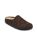 Pantofola chiusa in feltro Birkenstock Amsterdam Wrapped Shearling Felt, colore Leo Pepper, vista principale