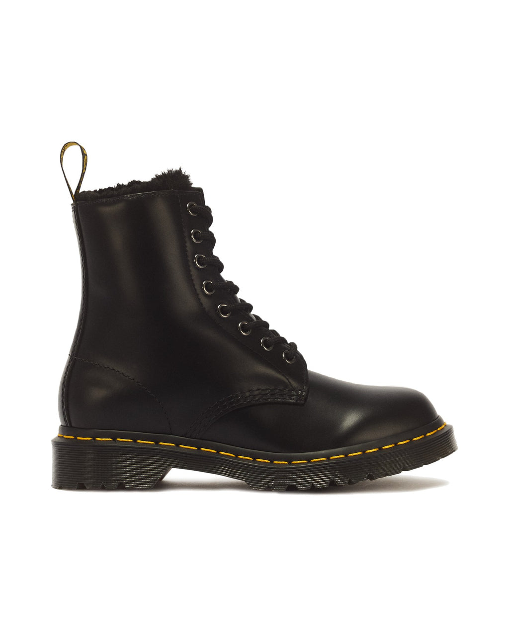 Anfibio Dr. Martens 1460 Serena in pelle con fodera sintetica, colore Nero, vista principale