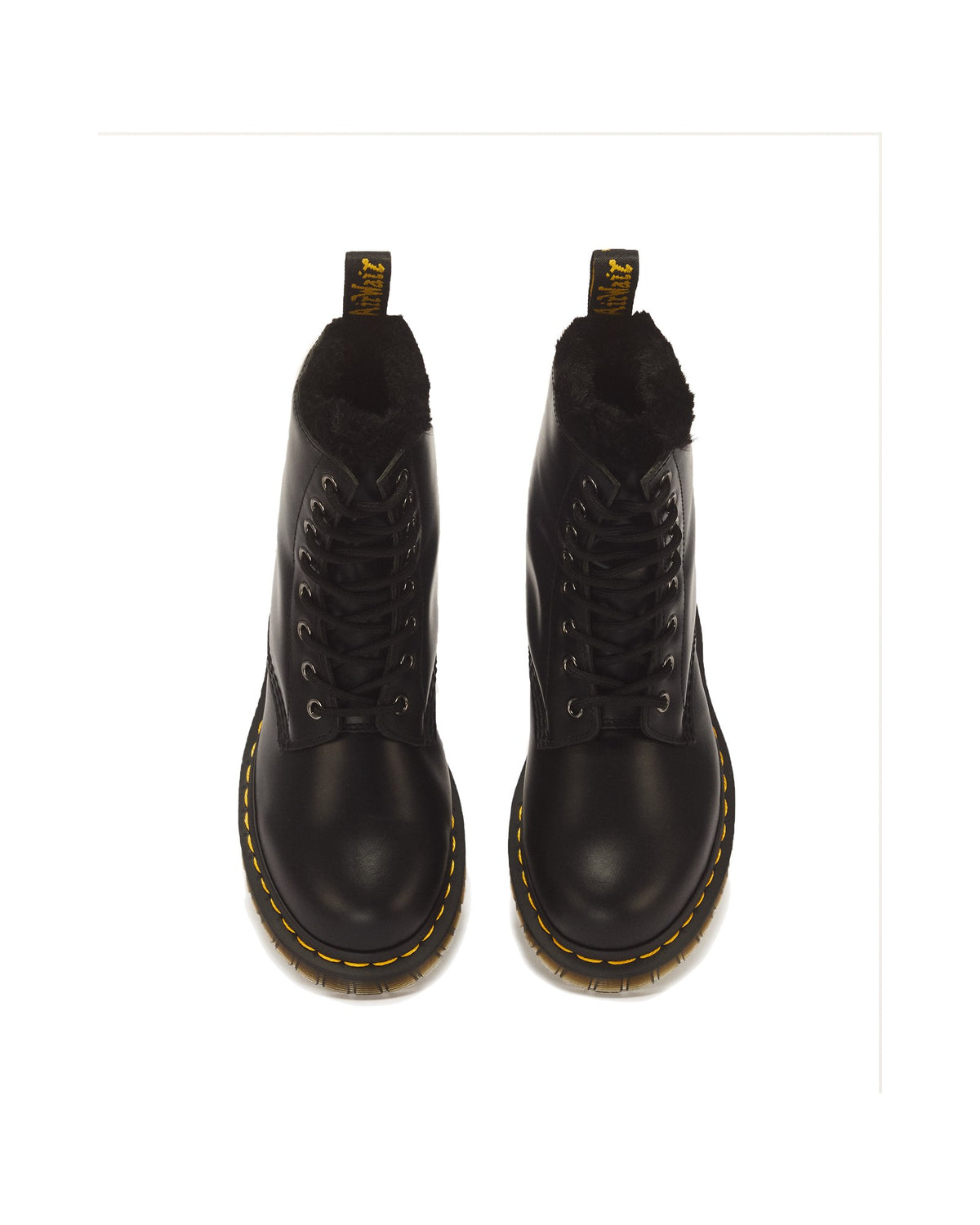Anfibio Dr. Martens 1460 Serena in pelle con fodera sintetica, colore Nero, immagine 4 di 8