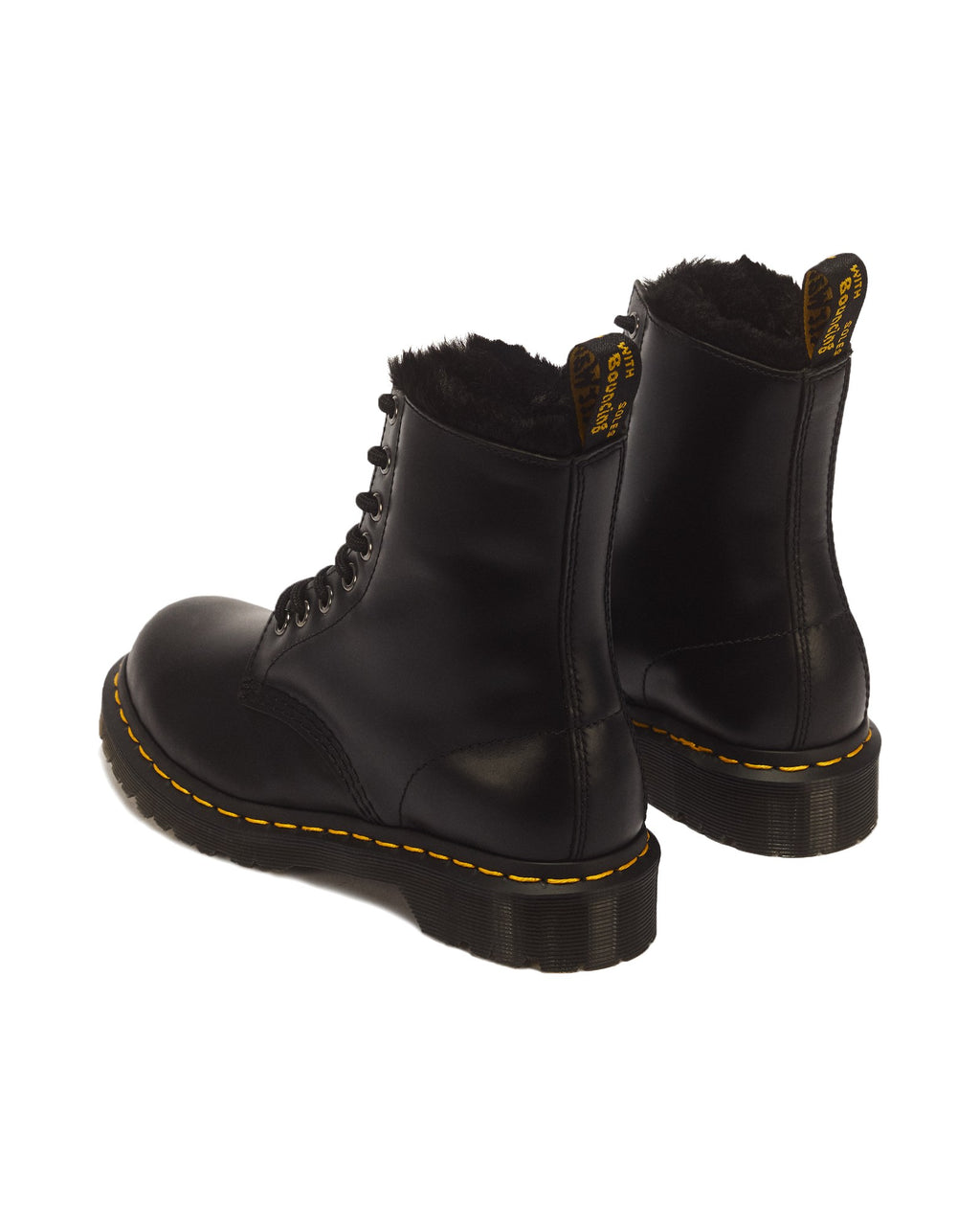 Anfibio Dr. Martens 1460 Serena in pelle con fodera sintetica, colore Nero, immagine 6 di 8