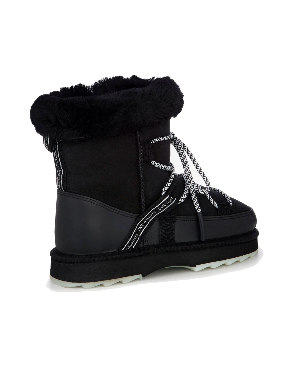 Stivale EMU Australia Blurred in pelle di pecora double face, colore Nero, immagine 4 di 7