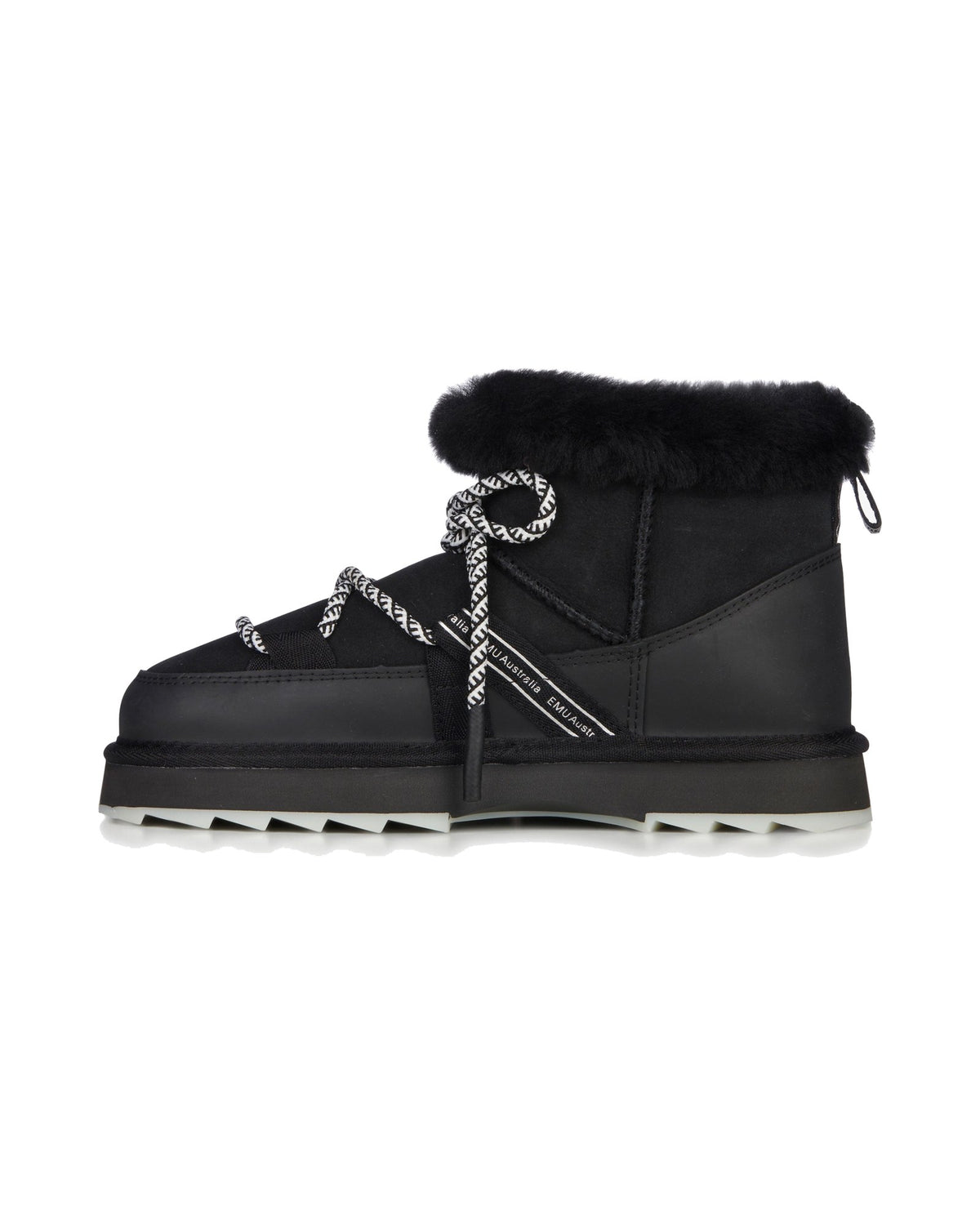Stivale EMU Australia Blurred Micro in pelle di pecora, colore Nero, immagine 5 di 7