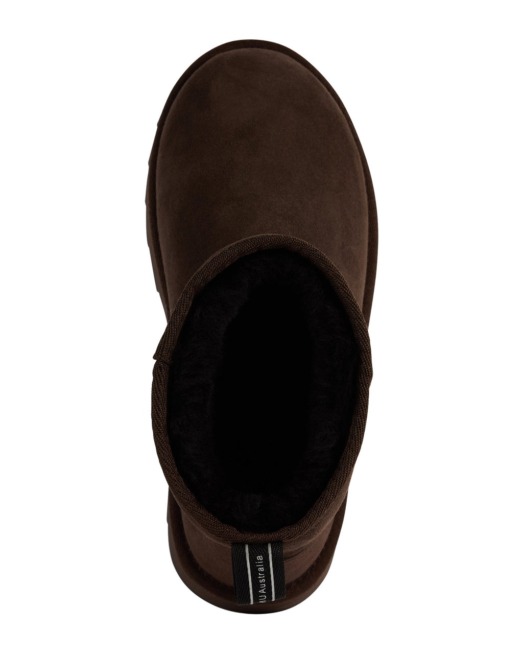 Stivaletto EMU Australia Sharky Mini in montone con suola Sharky, colore Cioccolato, immagine 6 di 6