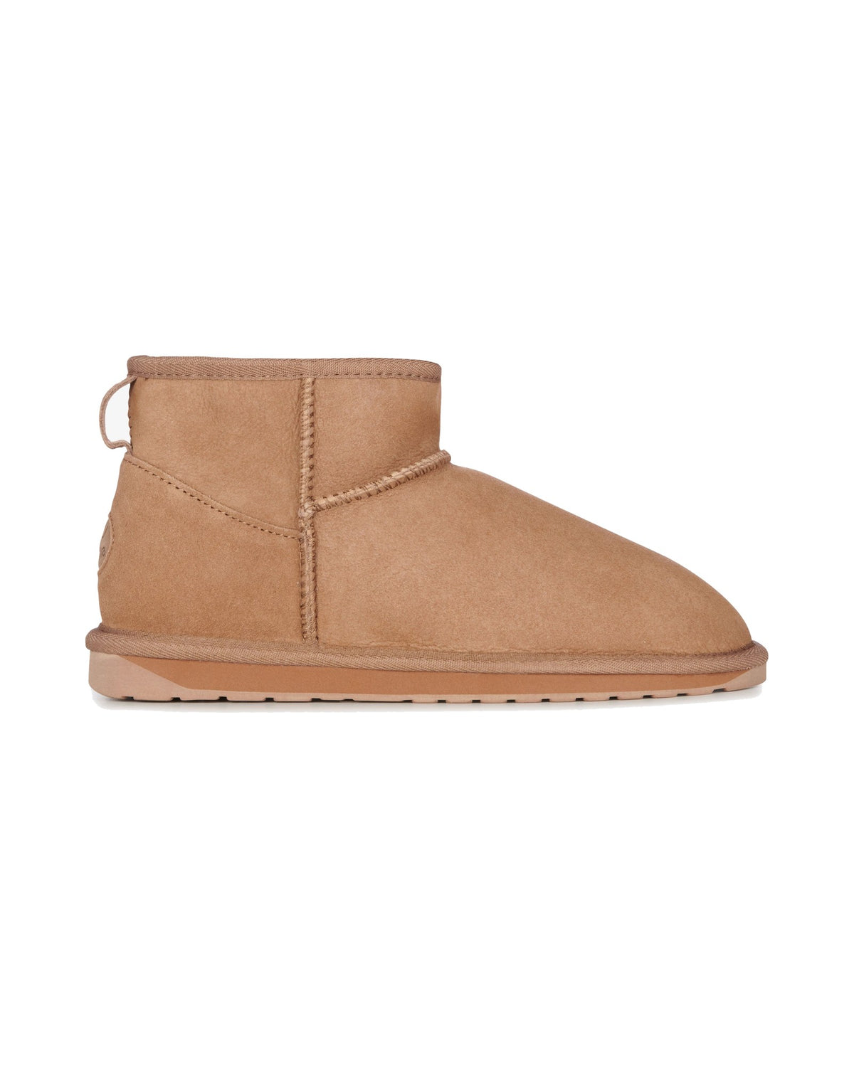 Stivaletto EMU Australia Stinger Micro in montone australiano, colore Camel, vista principale