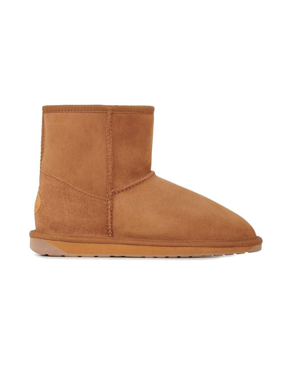 Stivaletto EMU Australia Stinger Mini con fodera in pelle di pecora, colore Castagna, vista principale
