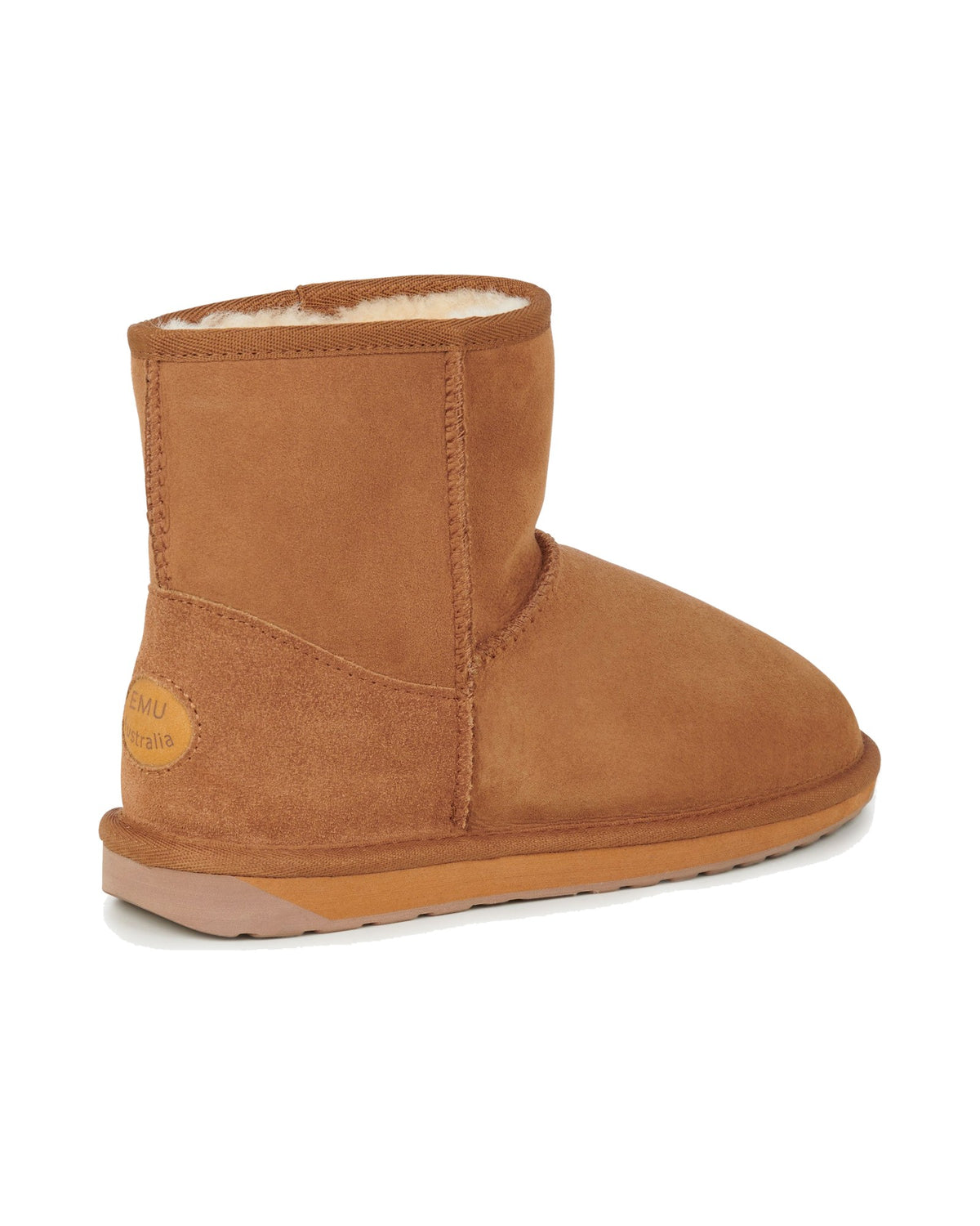Stivaletto EMU Australia Stinger Mini con fodera in pelle di pecora, colore Castagna, immagine 5 di 8