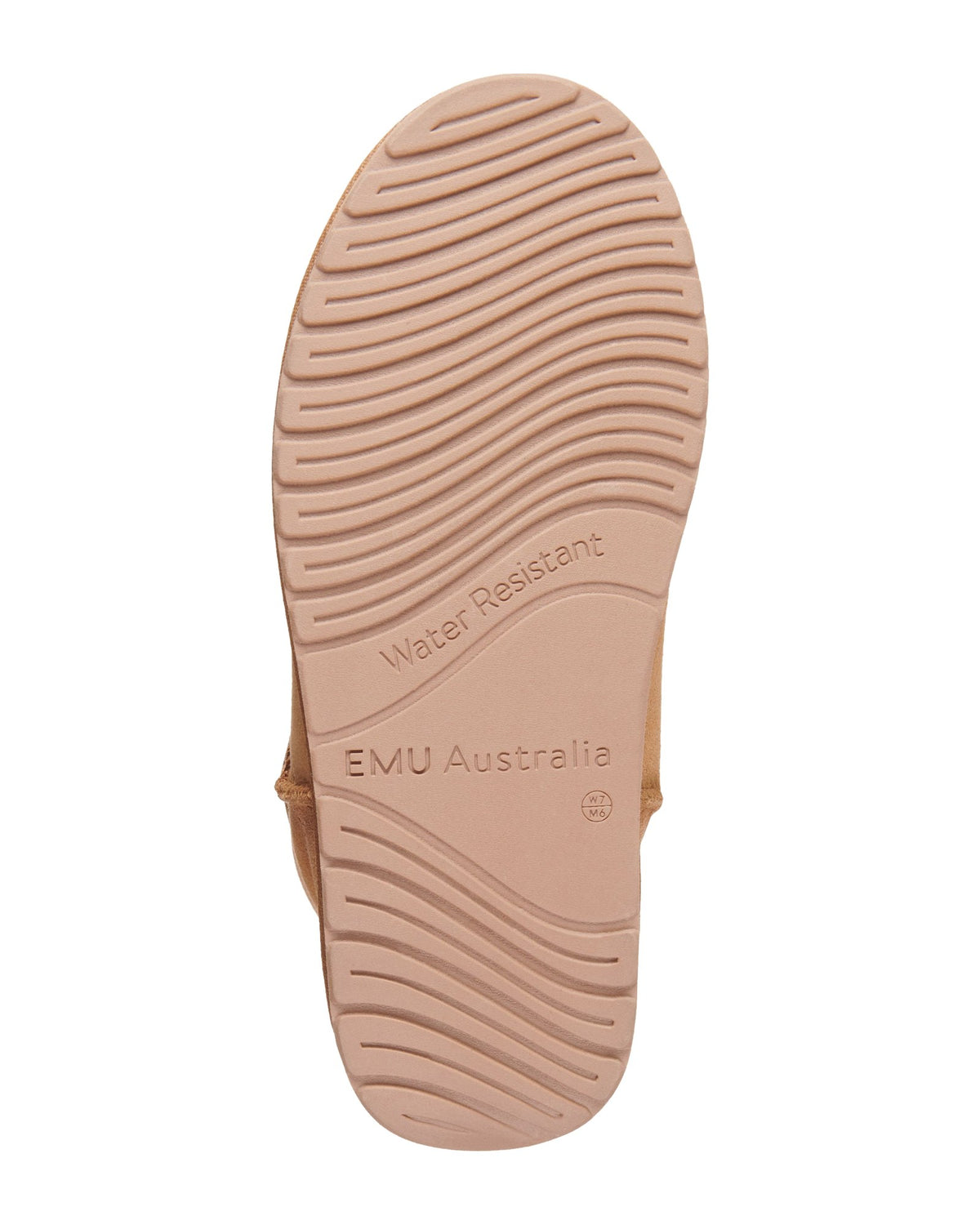 Stivaletto EMU Australia Stinger Mini con fodera in pelle di pecora, colore Castagna, immagine 7 di 8