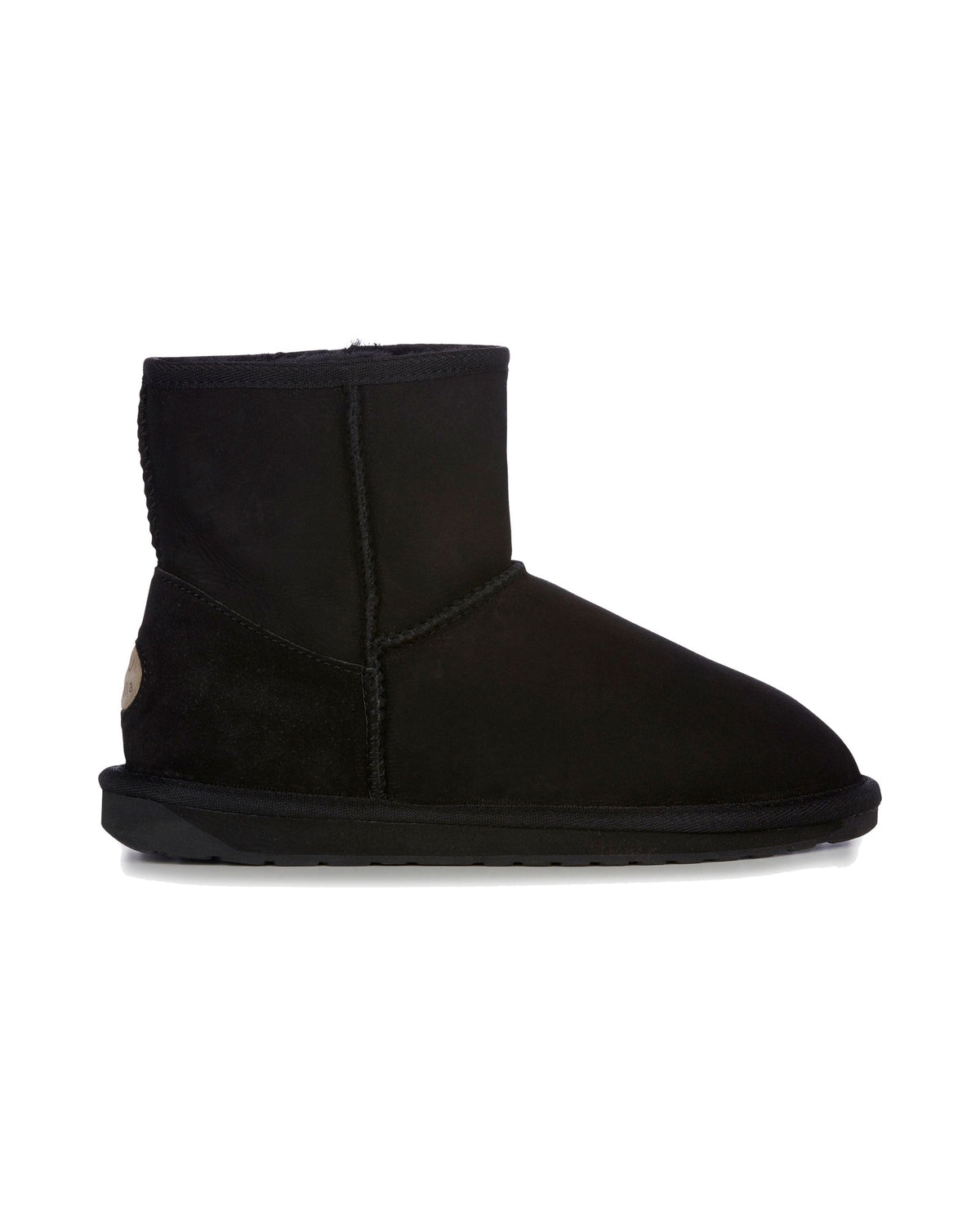 Stivaletto EMU Australia Stinger Mini con fodera in pelle di pecora, colore Nero, vista principale