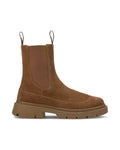 Stivaletto chelsea Inuikii Chelsea Wool in pelle con interno in lana, colore Marrone, vista principale