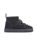 Sneakers basse Inuikii Classic Low in pelle con interno in lana, colore Nero, vista principale