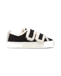 Sneakers con strappo Inuikii Shearling Low Velcro, colore Nero, vista principale