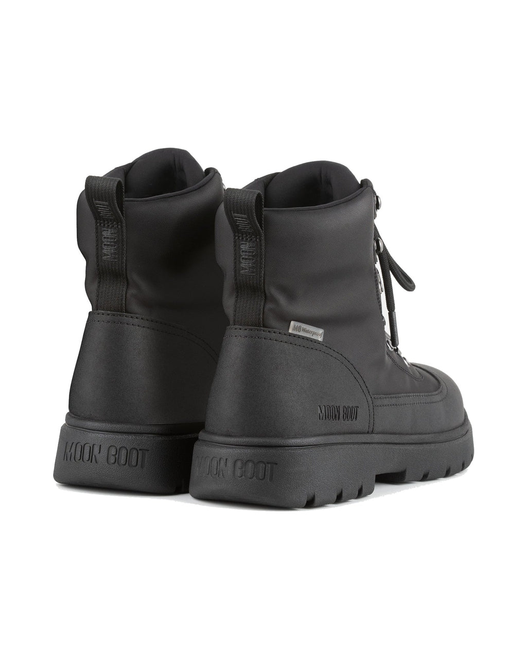 Anfibio in tessuto tecnico Moon Boot Combat Boot Nylon, colore Nero, immagine 2 di 4