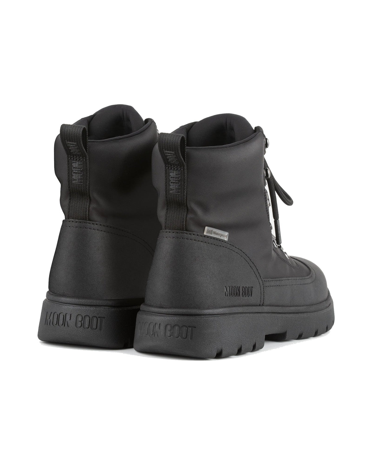 Anfibio in tessuto tecnico Moon Boot Combat Boot Nylon, colore Nero, immagine 2 di 4
