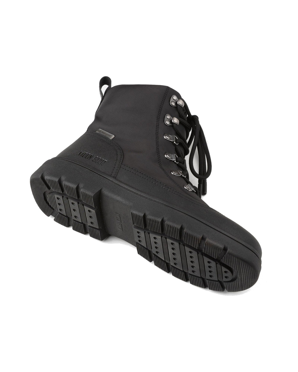 Anfibio in tessuto tecnico Moon Boot Combat Boot Nylon, colore Nero, immagine 3 di 4