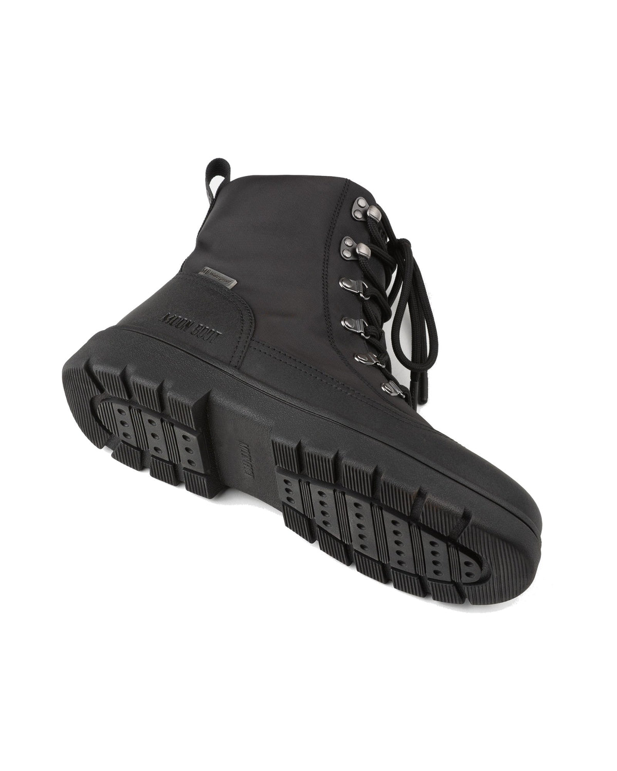 Anfibio in tessuto tecnico Moon Boot Combat Boot Nylon, colore Nero, immagine 3 di 4