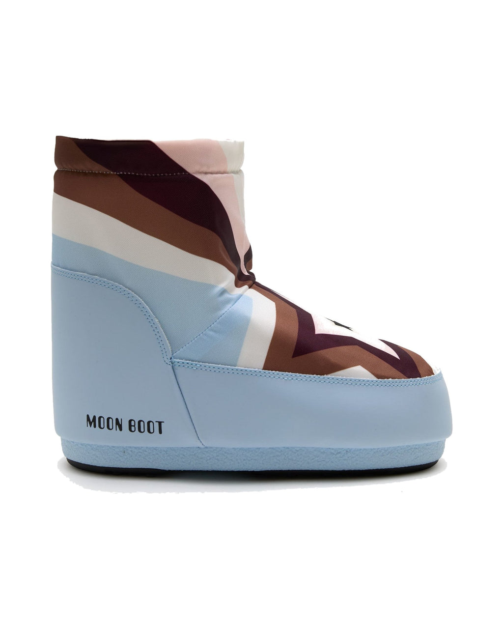 Doposci senza lacci Moon Boot Icon Low No Lace Comet, colore Azzurro baby, vista principale
