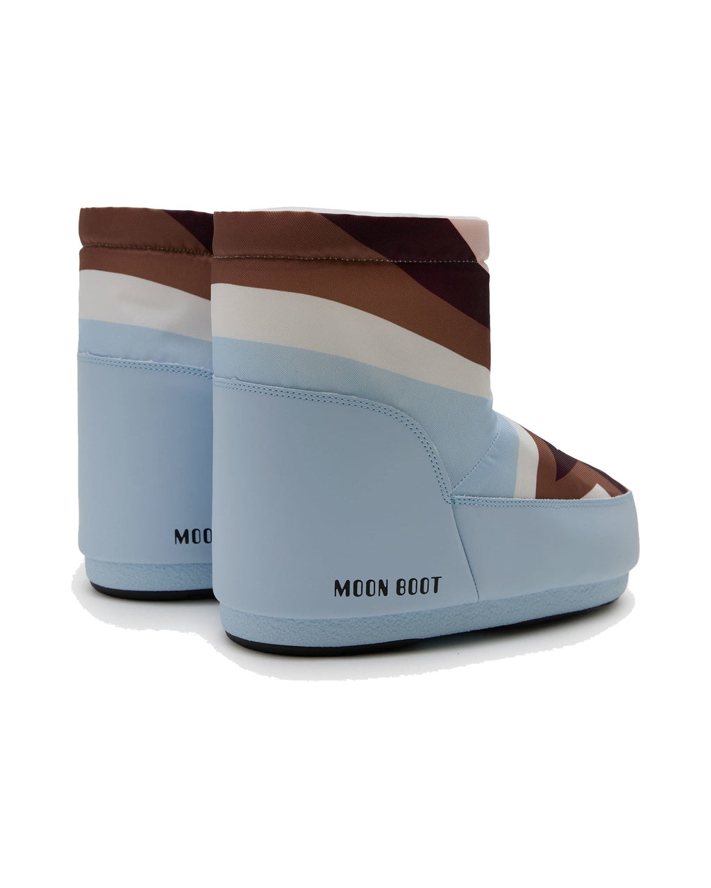 Doposci senza lacci Moon Boot Icon Low No Lace Comet, colore Azzurro baby, immagine 2 di 4
