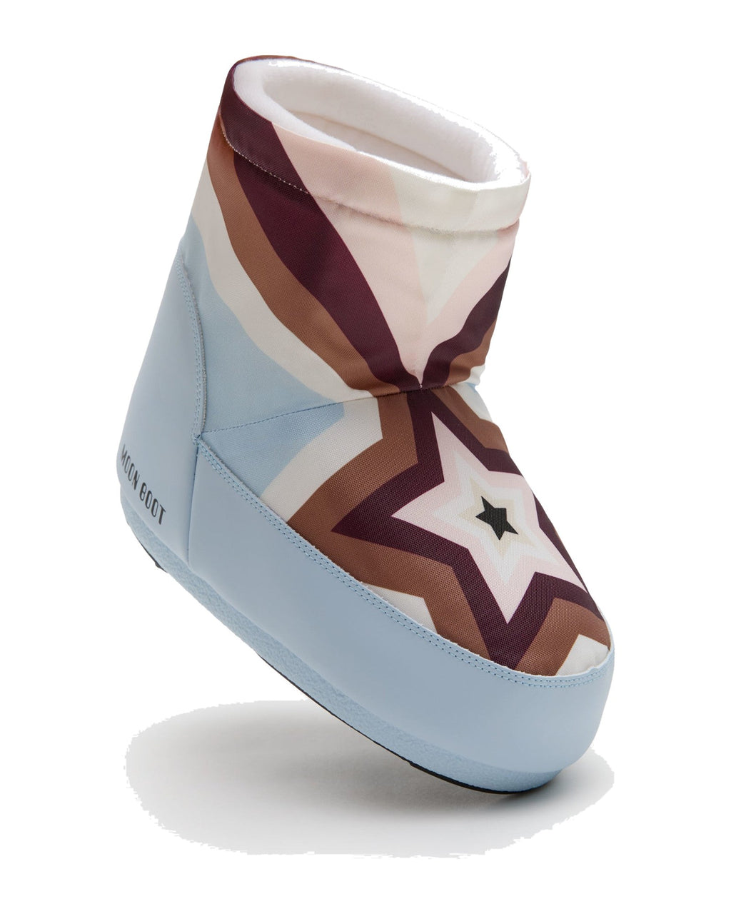 Doposci senza lacci Moon Boot Icon Low No Lace Comet, colore Azzurro baby, immagine 3 di 4