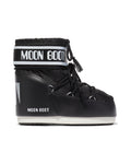 Doposci basso in nylon Moon Boot Icon Low, colore Nero, vista laterale