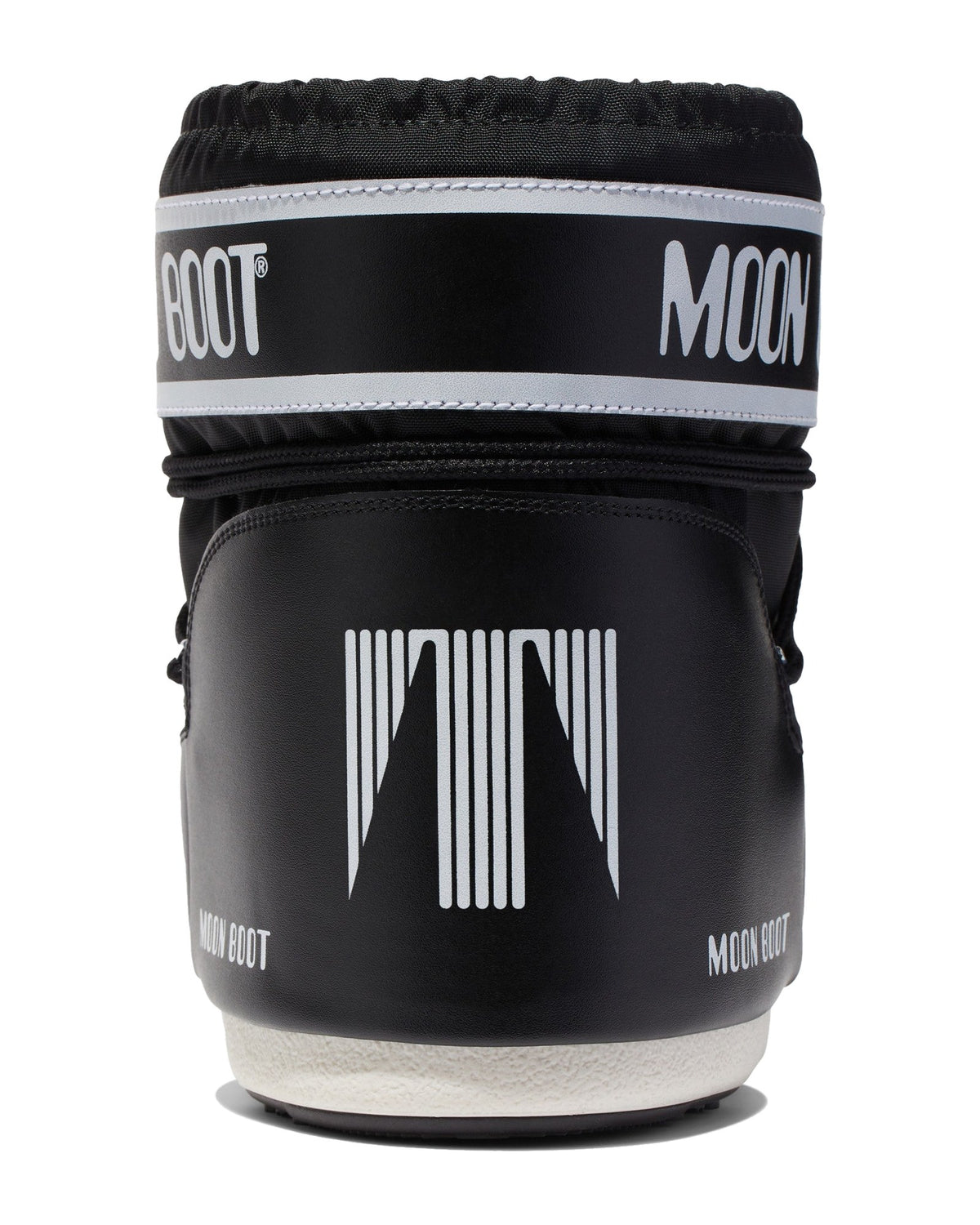 Doposci basso in nylon Moon Boot Icon Low, colore Nero, vista posteriore