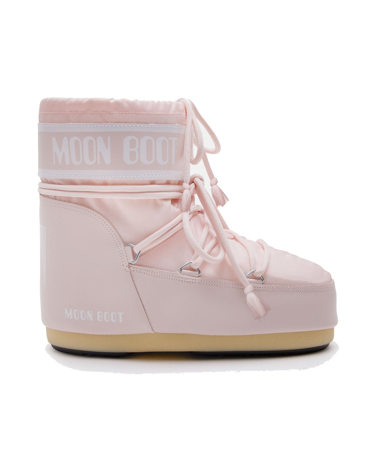 Doposci basso in nylon Moon Boot Icon Low, colore Rosa polveroso, vista principale