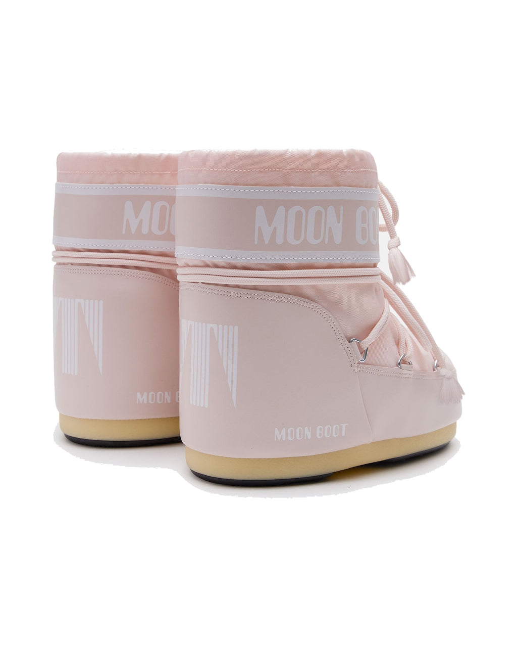 Doposci basso in nylon Moon Boot Icon Low, colore Rosa polveroso, immagine 2 di 4
