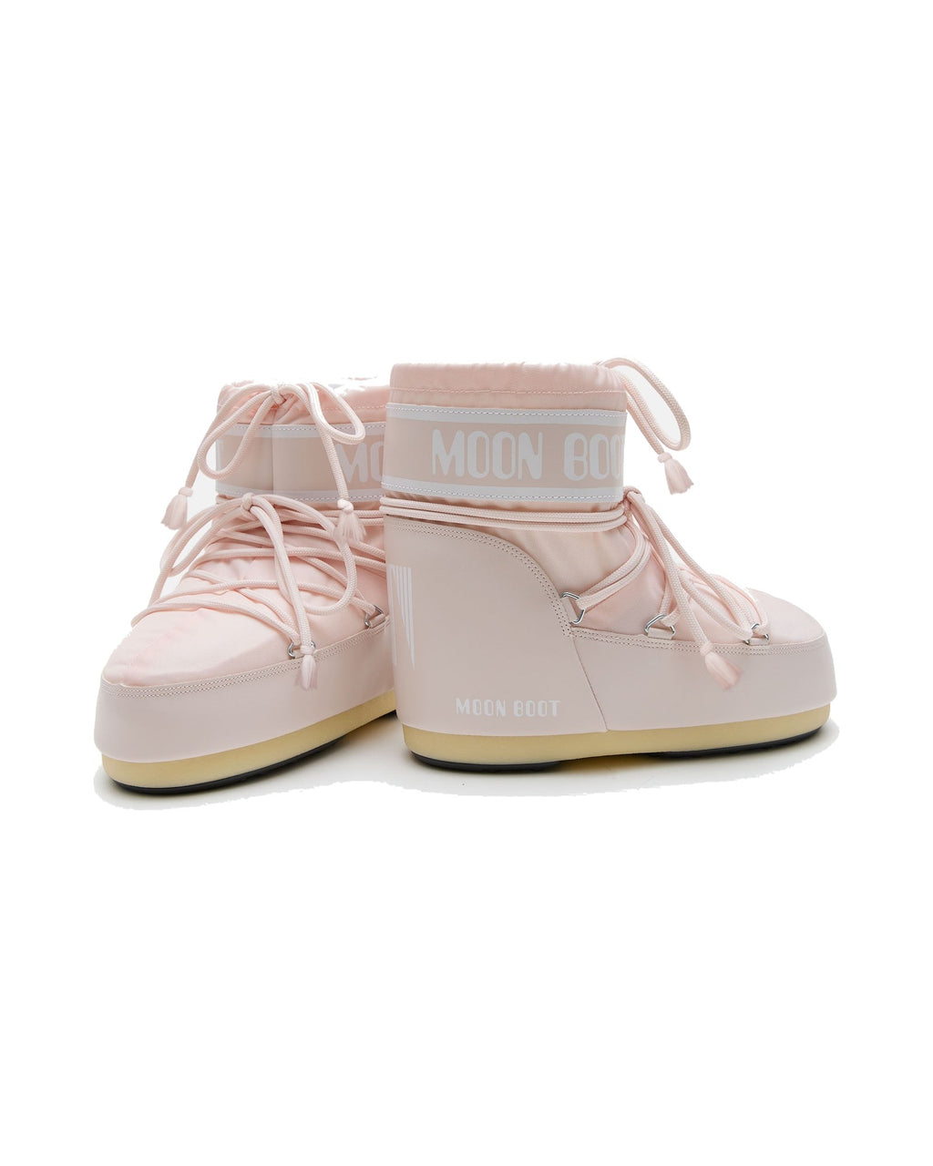 Doposci basso in nylon Moon Boot Icon Low, colore Rosa polveroso, immagine 3 di 4