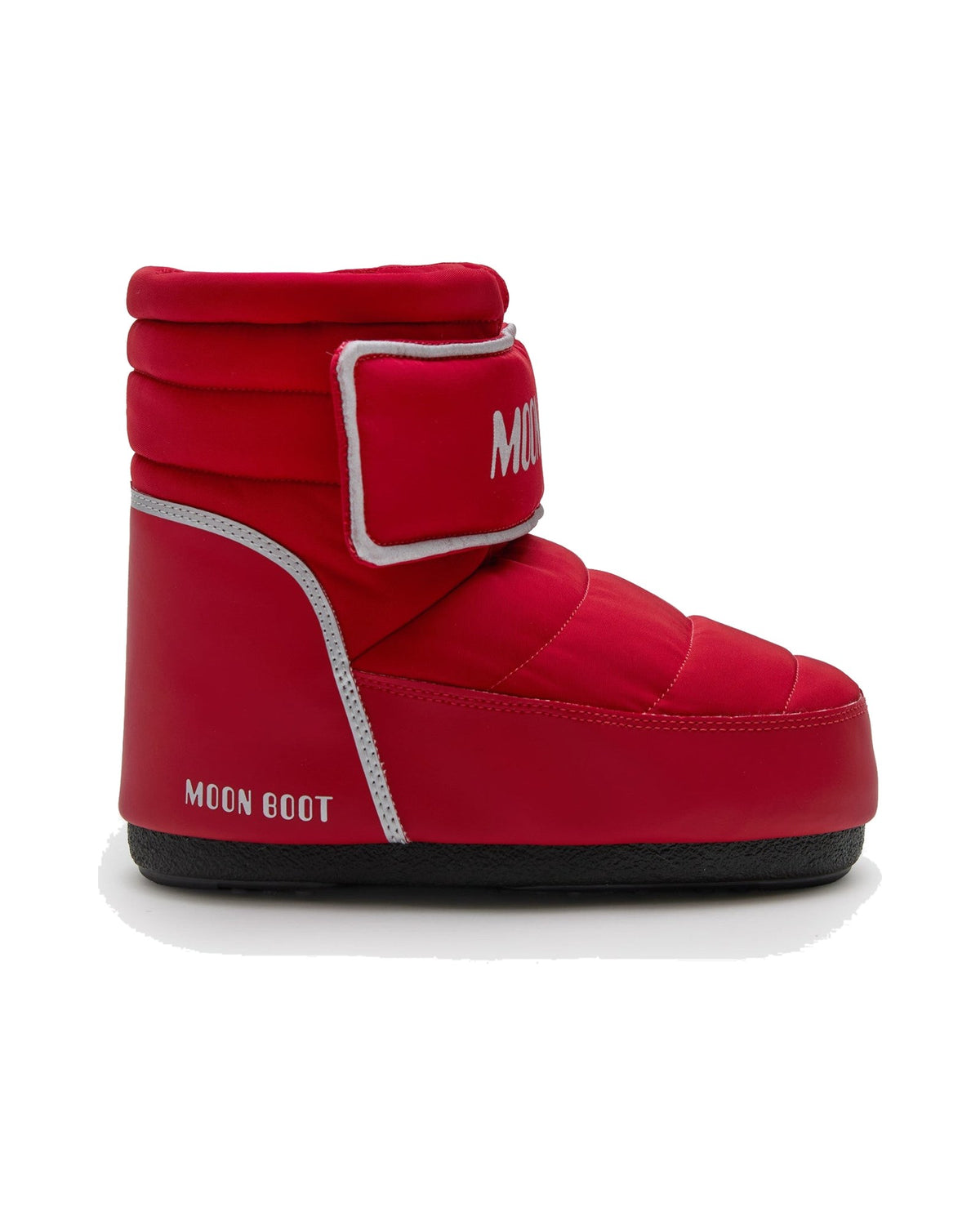 Doposci con chiusura a strappo Moon Boot Icon Strap, colore Rosso, vista principale