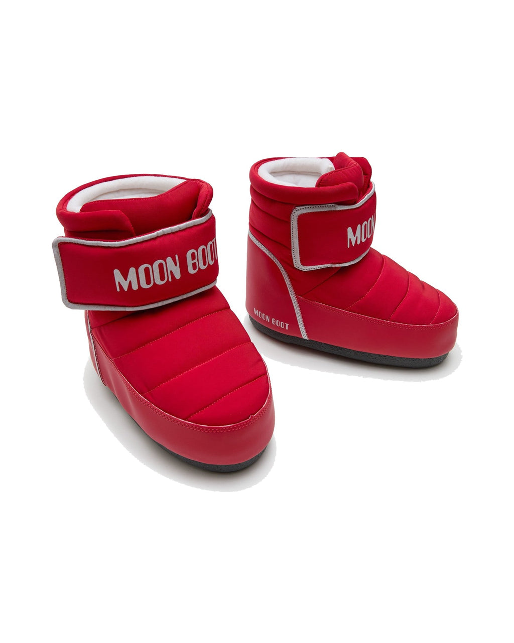 Doposci con chiusura a strappo Moon Boot Icon Strap, colore Rosso, immagine 4 di 4