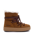 Stivale in scamosciato Moon Boot Ltrack Sofia, colore Cognac, vista principale