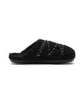 Pantofola in tessuto teddy Moon Boot Teddy Slipper, colore Nero, vista principale