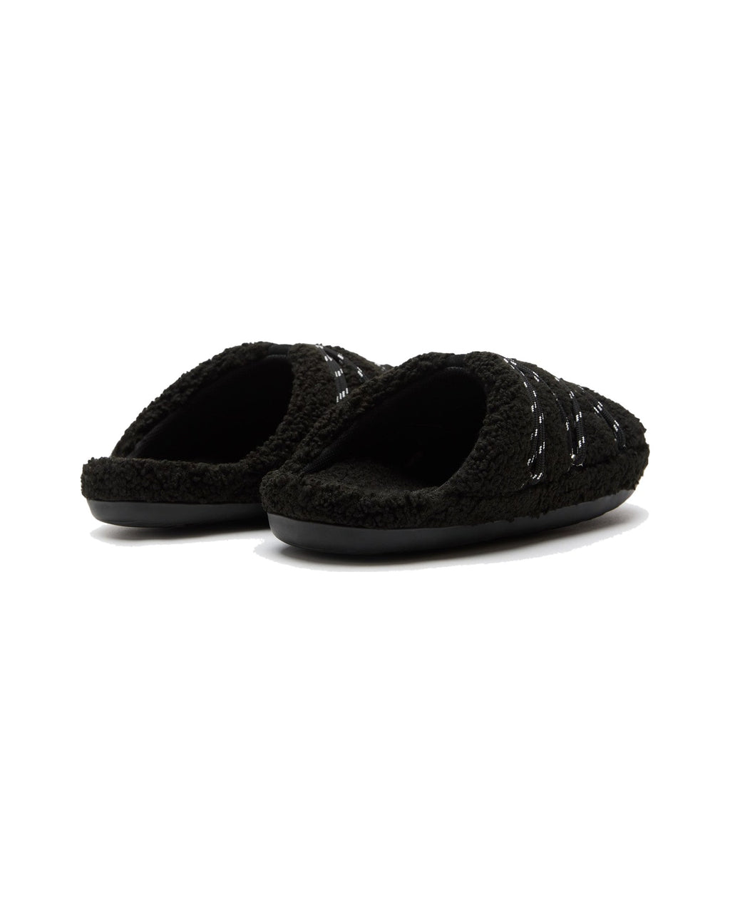Pantofola in tessuto teddy Moon Boot Teddy Slipper, colore Nero, immagine 2 di 4