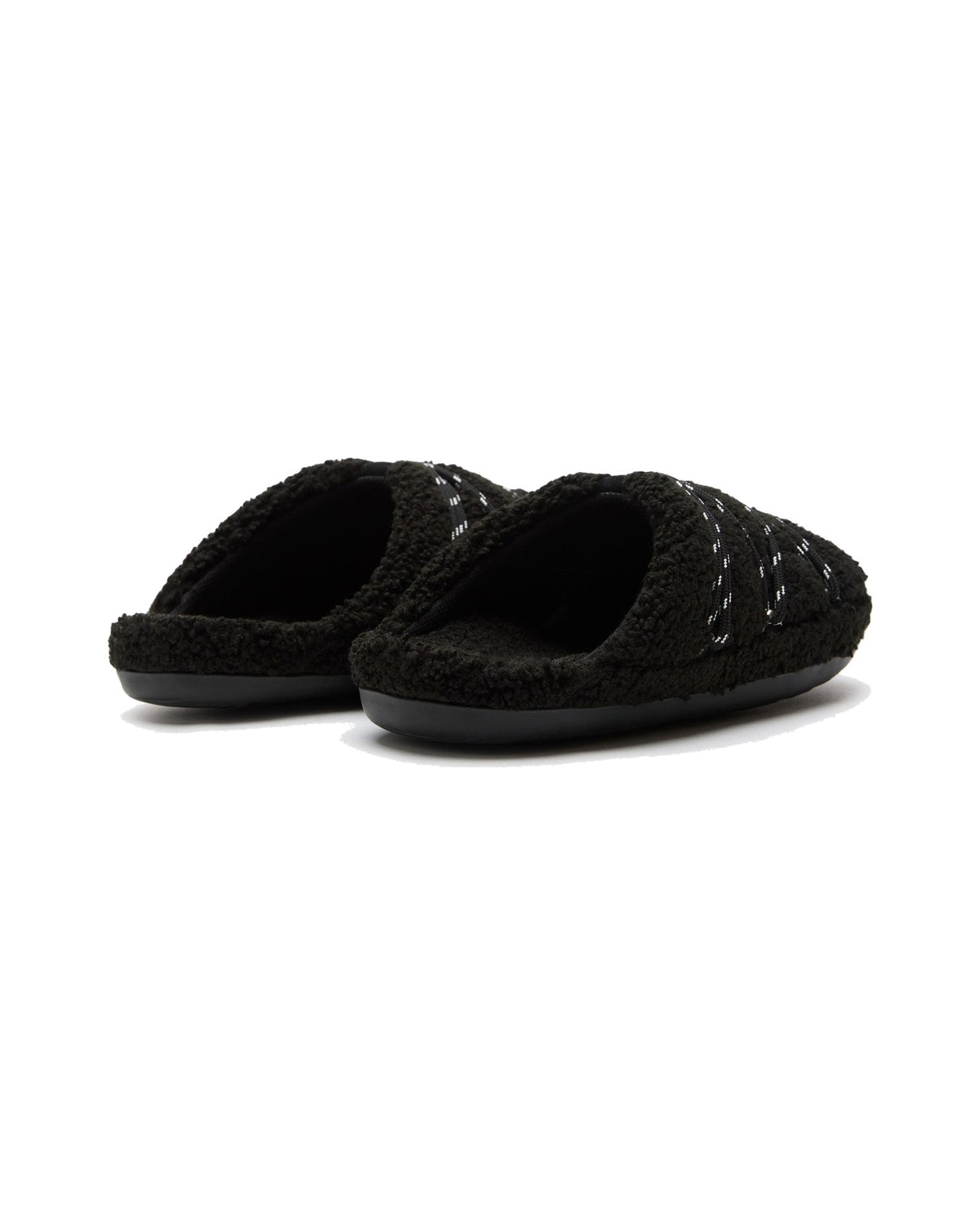 Pantofola in tessuto teddy Moon Boot Teddy Slipper, colore Nero, immagine 2 di 4