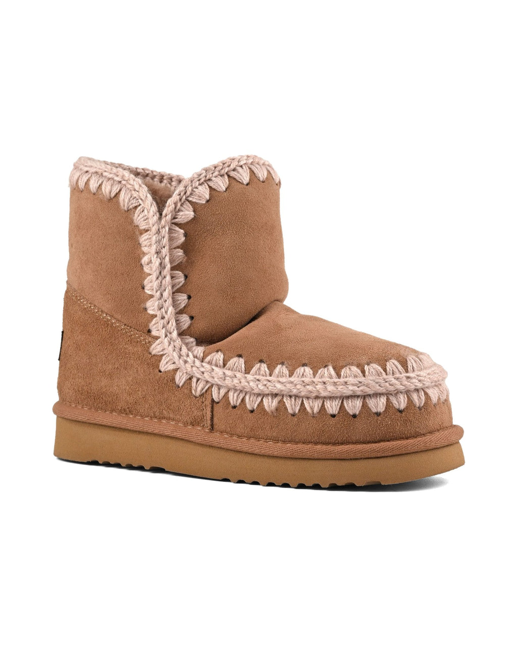 Stivale Mou Eskimo 18 in montone double face, colore Pink Brown, immagine 2 di 5