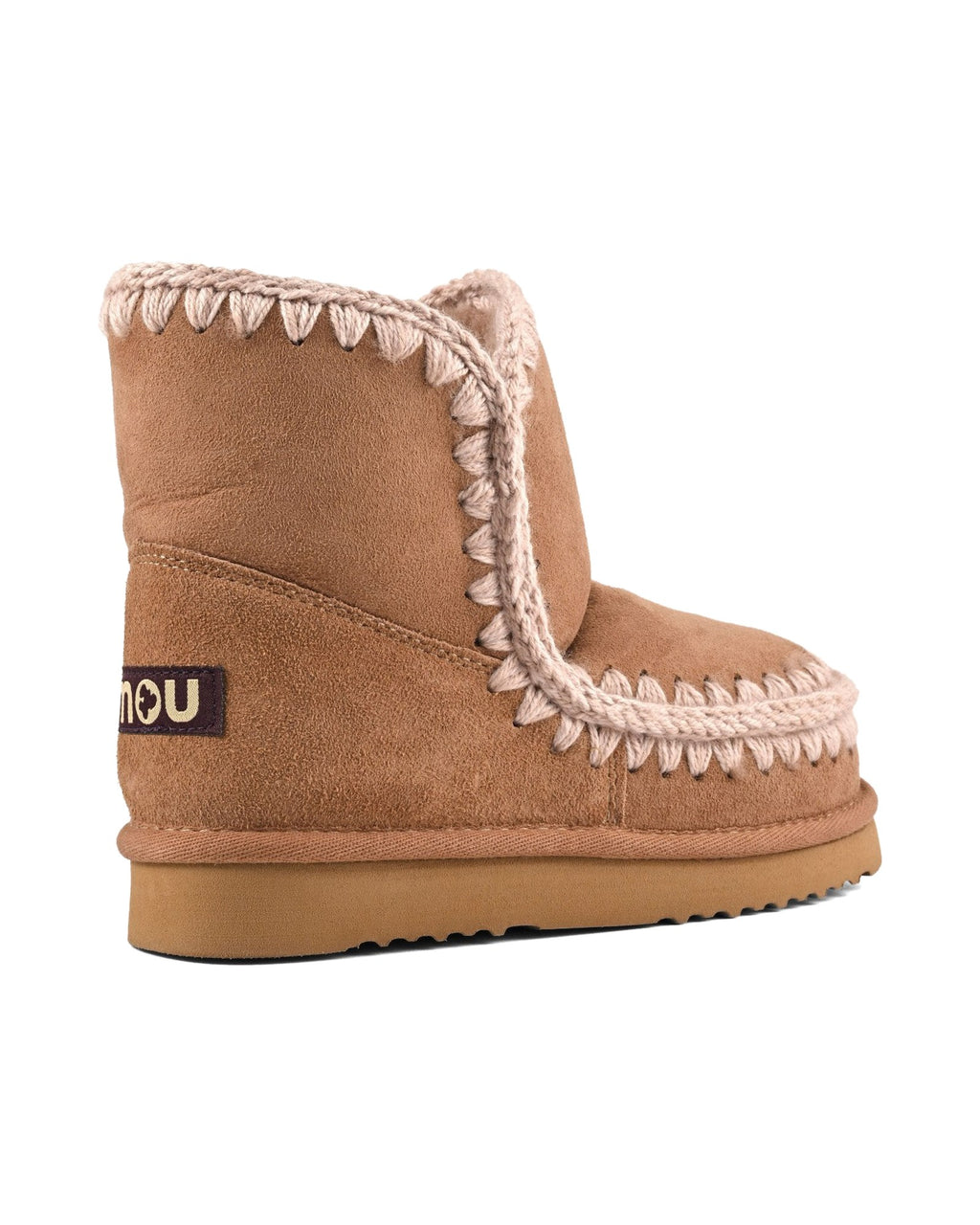 Stivale Mou Eskimo 18 in montone double face, colore Pink Brown, immagine 3 di 5