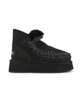 Stivaletto con plateau Mou Mini Eskimo Platform Boot, colore Nero, vista principale