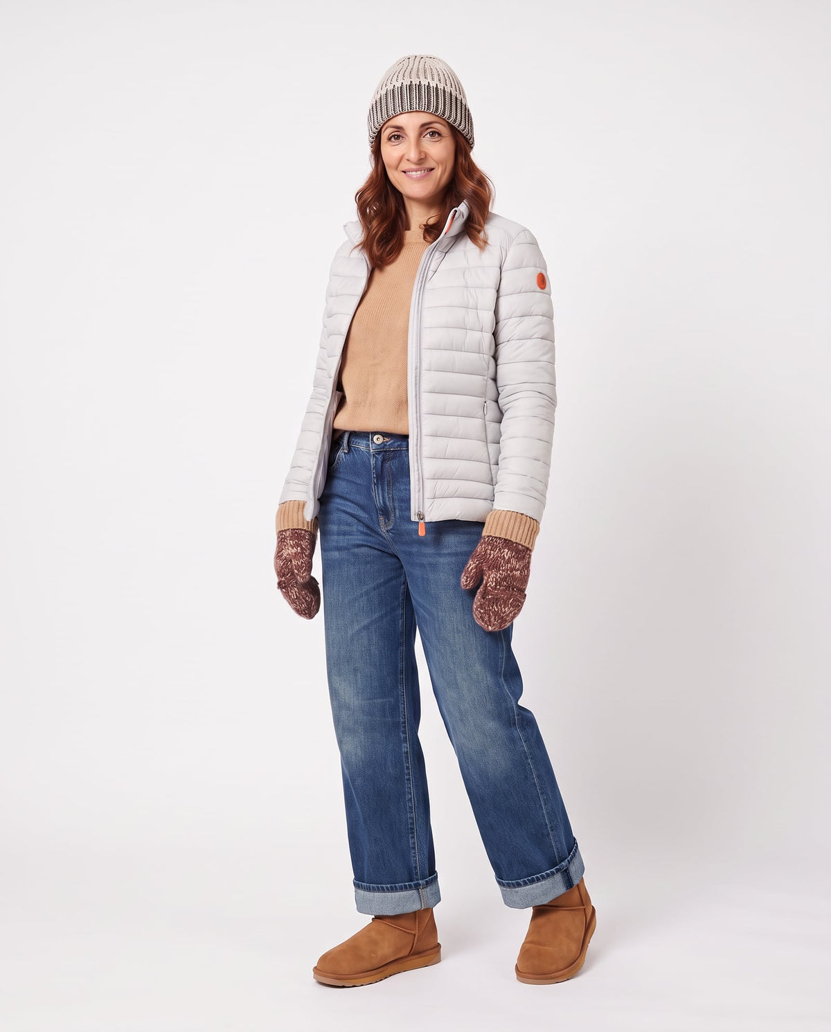 Outfit «Sabato in centro» indossato da una donna