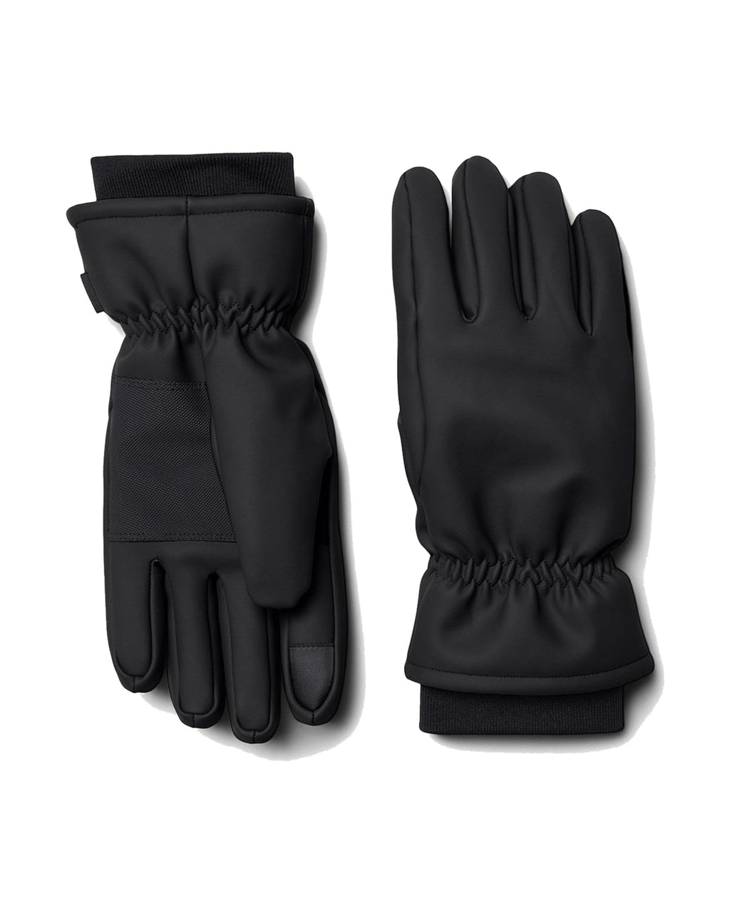 Rains Insulated Gloves, guanti imbottiti, colore nero, foto del solo prodotto