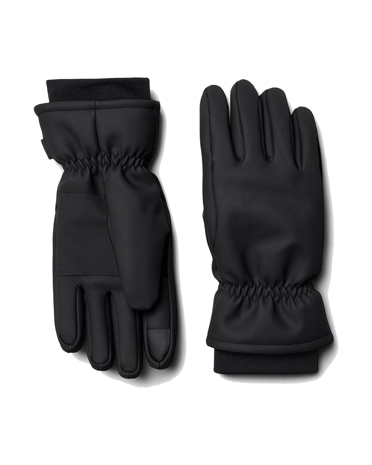 Rains Insulated Gloves, guanti imbottiti, colore nero, foto del solo prodotto