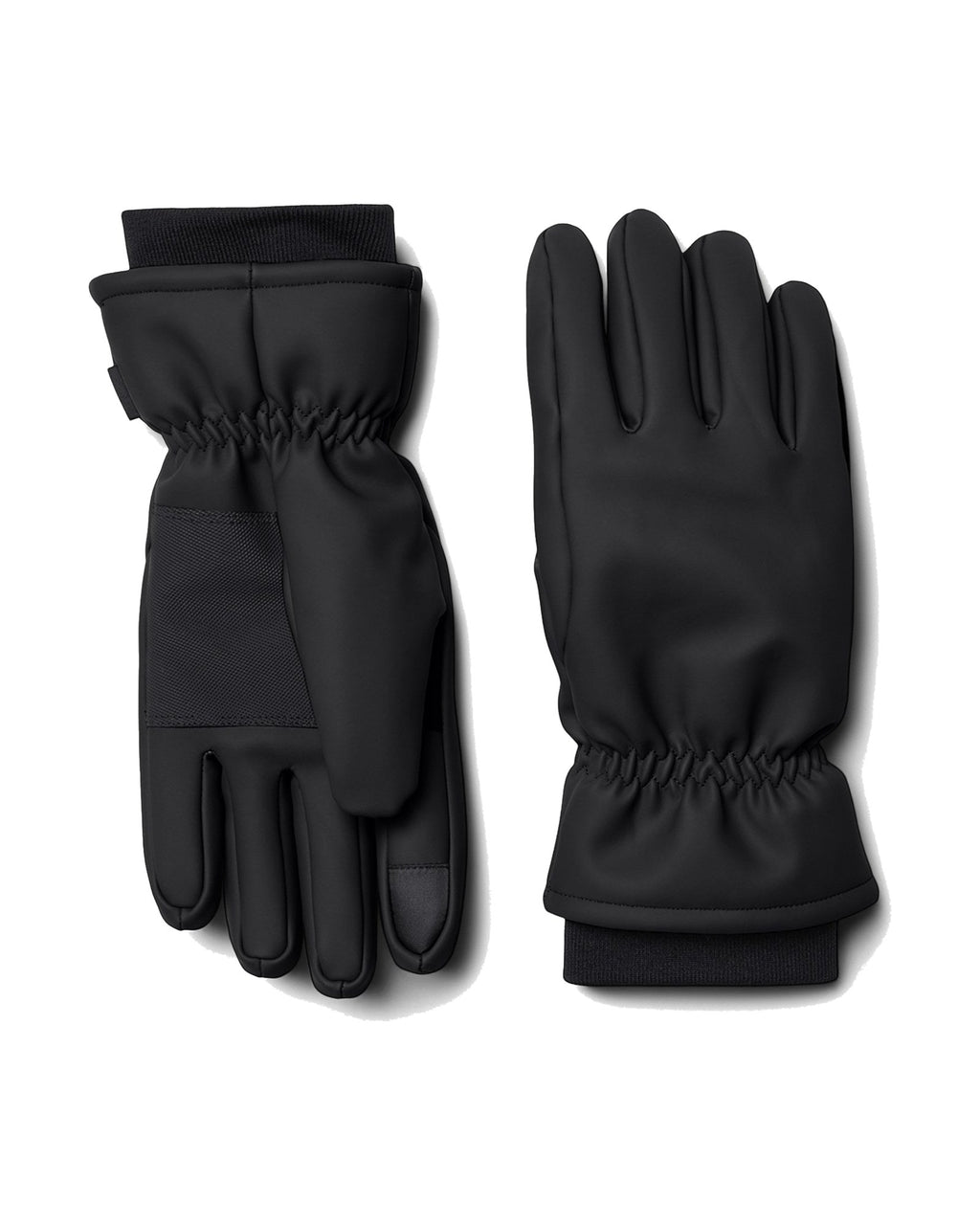 Rains Insulated Gloves, guanti imbottiti, colore nero, seconda foto del solo prodotto