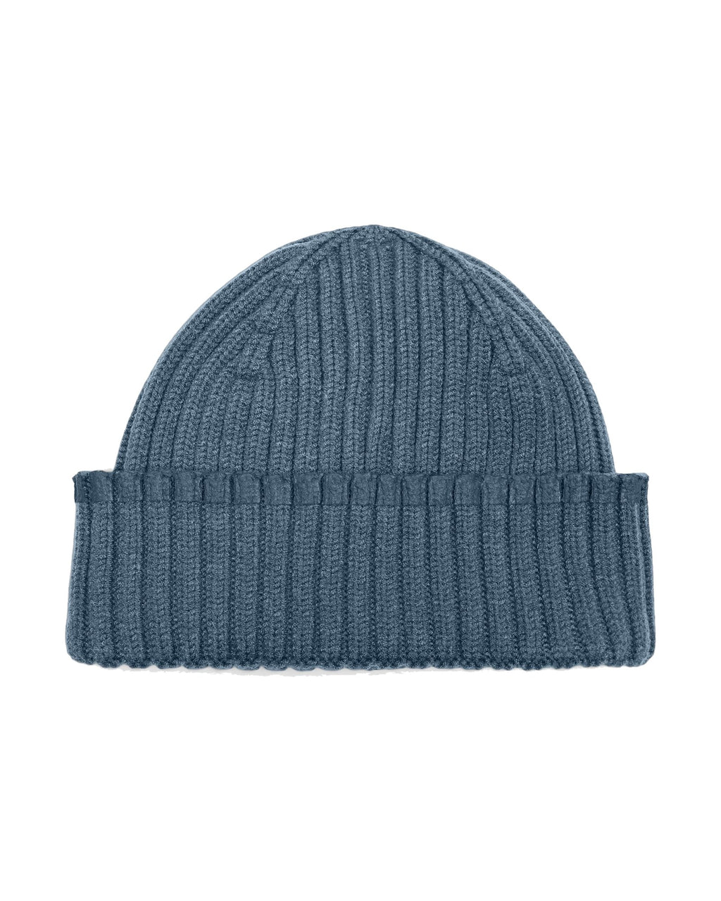 Rains Sapa Knit Beanie, berretto a coste, Blue Dusk / Breeze, foto del solo prodotto