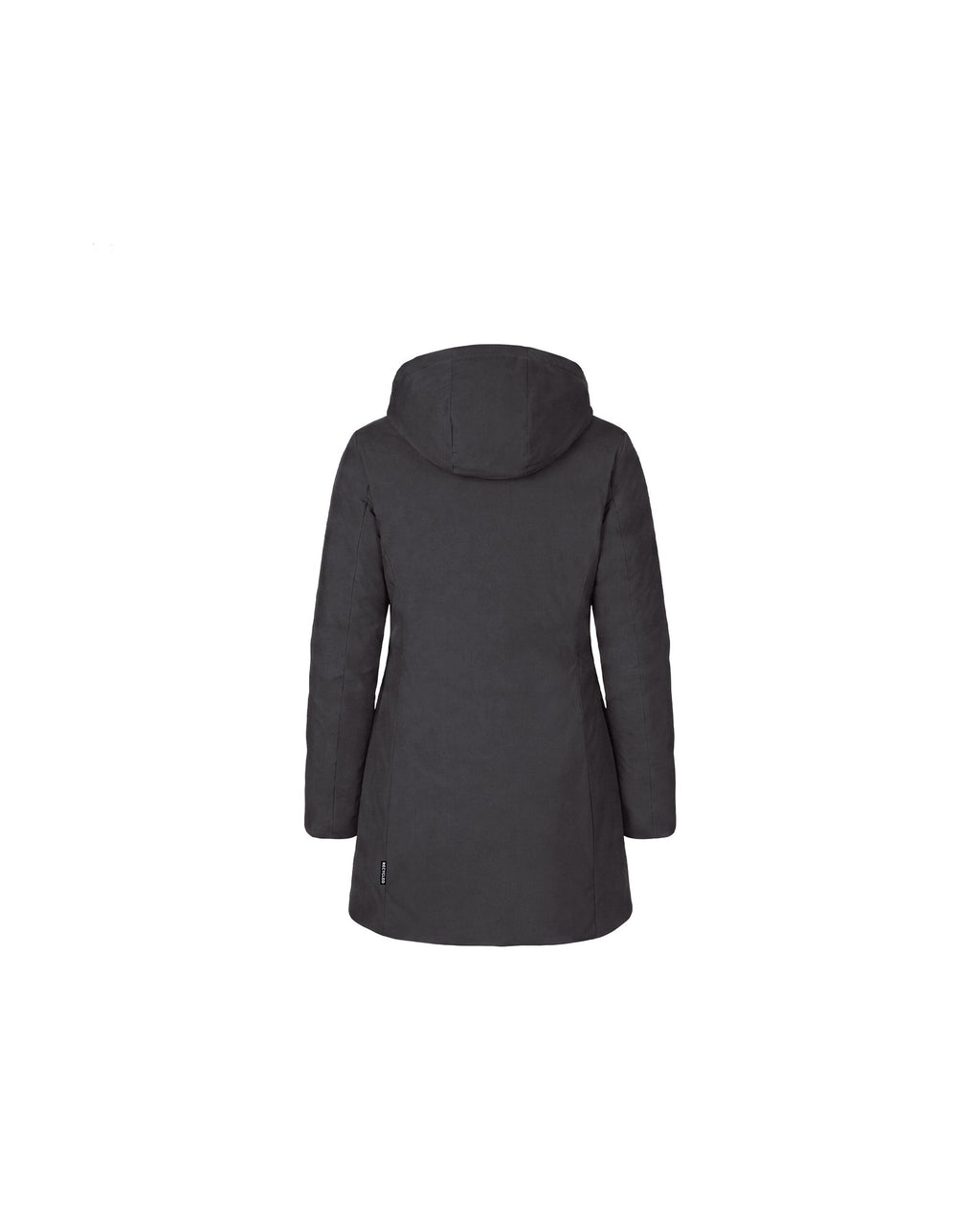Save The Duck Rachel, parka con cappuccio, colore marrone nero (Brown Black), immagine 4 di 6