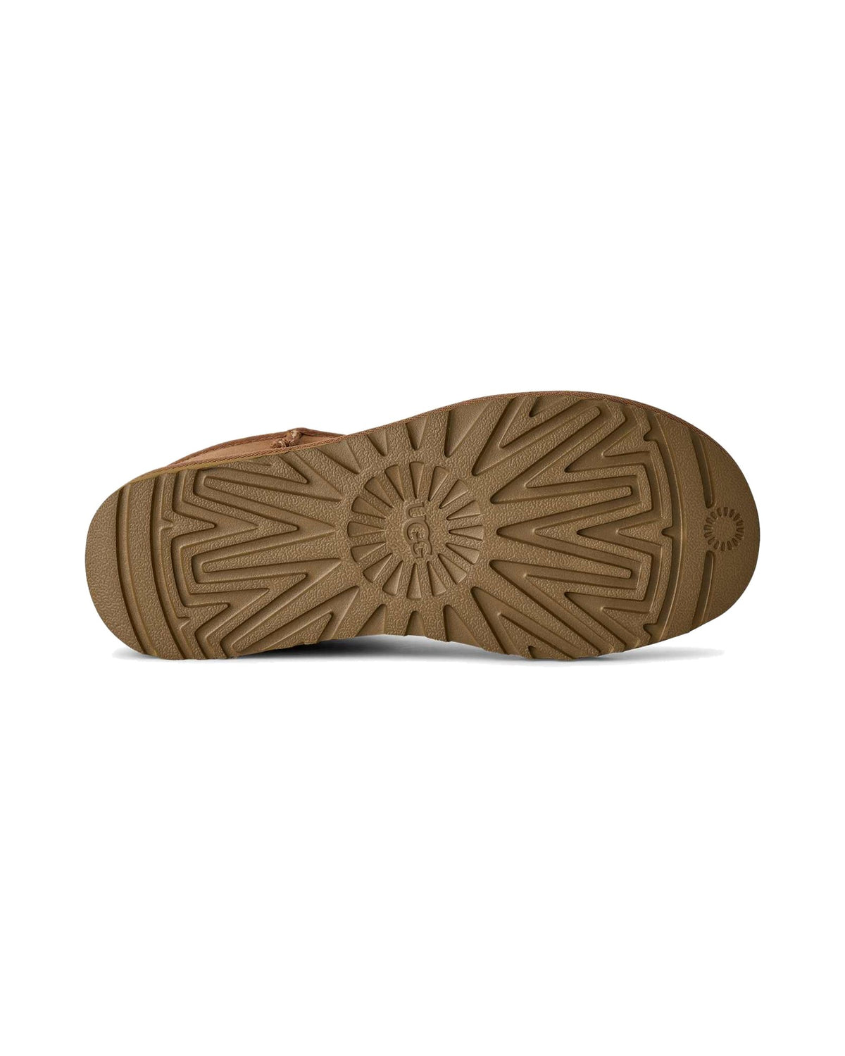 Stivaletto UGG Classic Mini II in pelle scamosciata, colore Chestnut, immagine 7 di 8