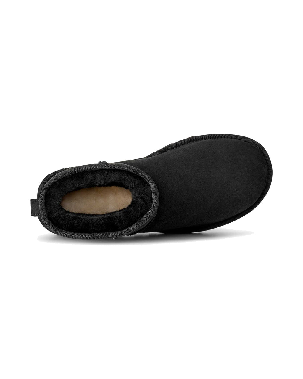 Stivaletto UGG Classic Mini II in pelle scamosciata, colore Nero, immagine 6 di 7