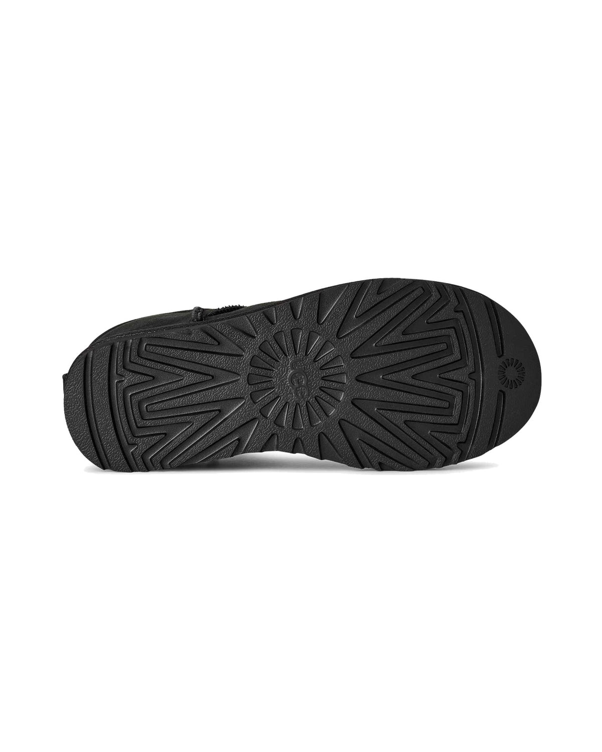 Stivaletto UGG Classic Mini II in pelle scamosciata, colore Nero, immagine 7 di 7