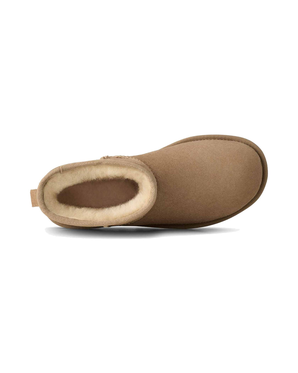 Stivaletto UGG Classic Mini II in pelle scamosciata, colore Sand, immagine 6 di 7