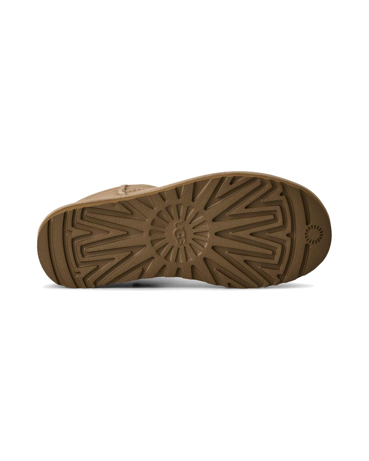 Stivaletto UGG Classic Mini II in pelle scamosciata, colore Sand, immagine 7 di 7